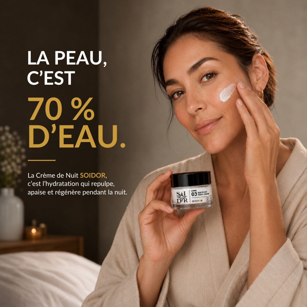 Crème nuit au rétinol | SOIDOR Level 03