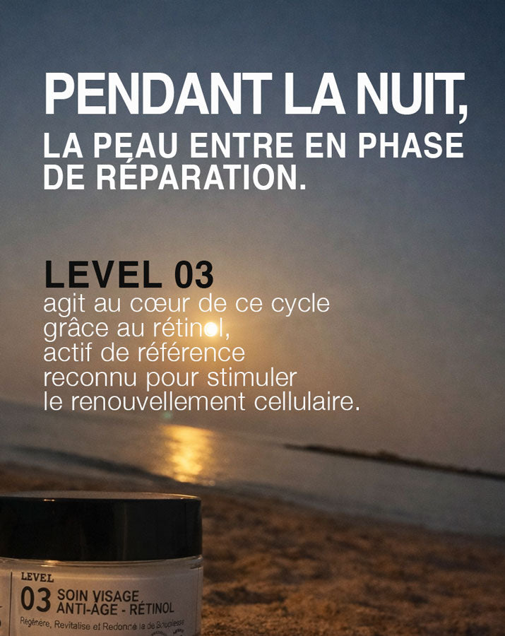 Crème nuit au rétinol | SOIDOR Level 03