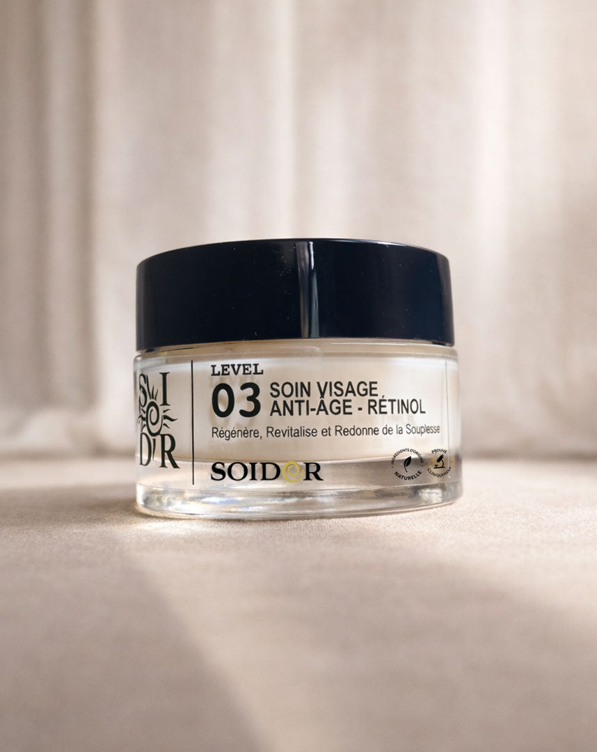 Crème nuit au rétinol | SOIDOR Level 03