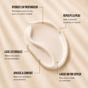 Texture onctueuse de la crème de jour SOIDOR enrichie en acide hyaluronique