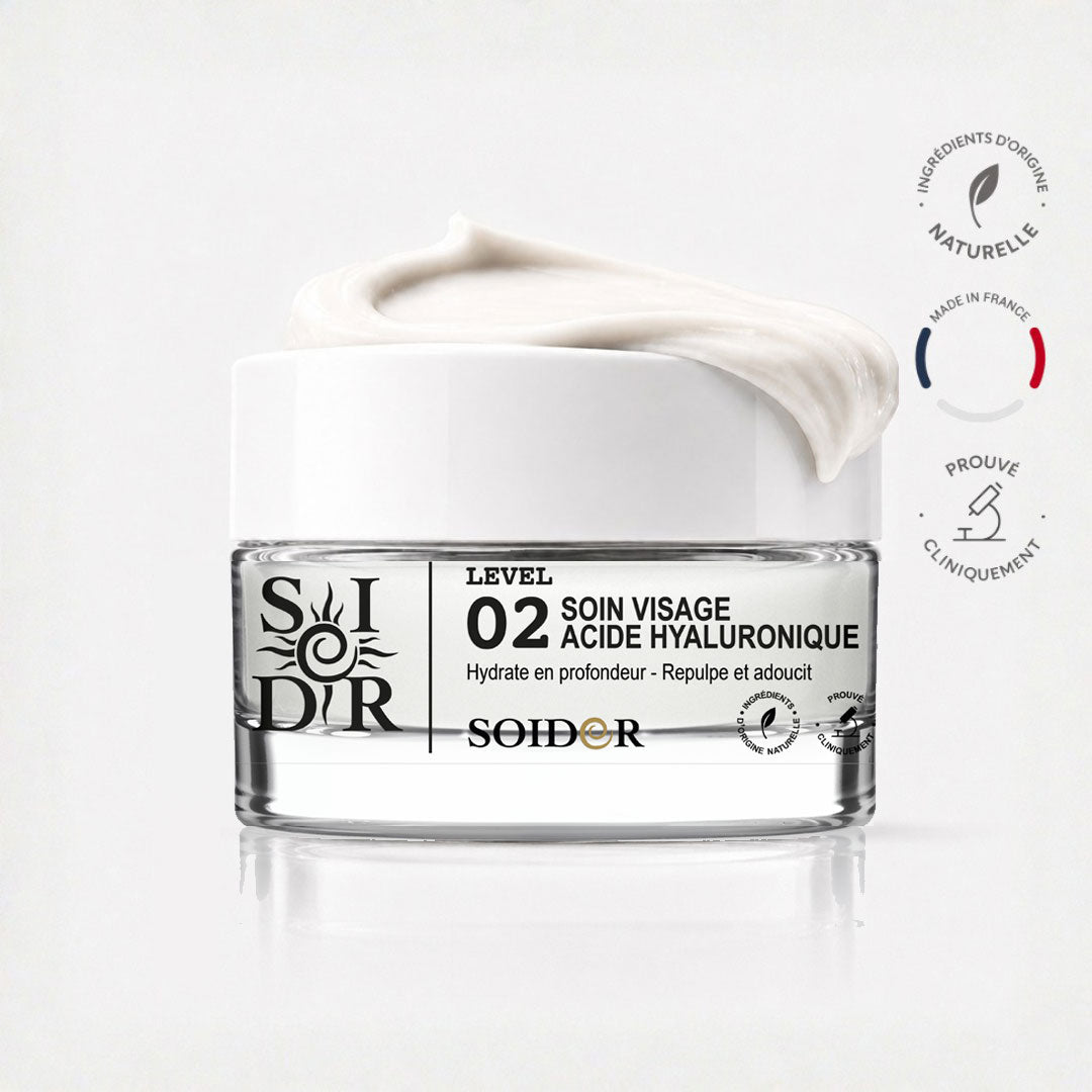 Crème de jour acide hyaluronique hydratante | SOIDOR Level 02