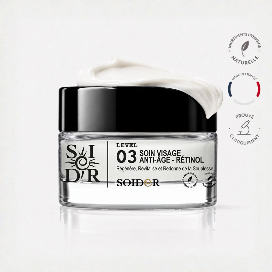 Crème nuit au rétinol | SOIDOR Level 03