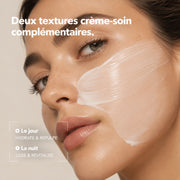 Deux soins visage complémentaires SOIDOR pour une peau hydratée, lissée et lumineuse